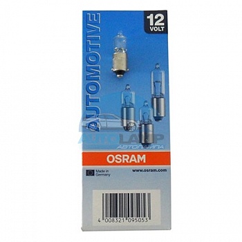 Автолампа OSRAM H10W 12V 10W BA9S (64113)