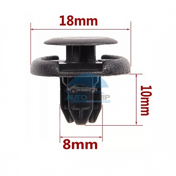 Клипса ADL для Acura, Honda, Mitsubish, Kia, Hyundai 91512SX0003 Клипса ADL для Acura, Honda, Mitsubish, Kia, Hyundai 91512SX0003