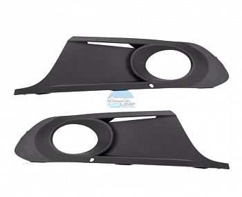 Рамки ПТФ для Volkswagen Jetta 2011-2014, комплект 2 шт. Рамки ПТФ для Volkswagen Jetta 2011-2014, комплект 2 шт.