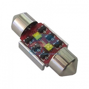 Светодиоды GL T10*31mm 2 диода CREE Canbus Светодиоды GL T10*31mm 2 диода CREE Canbus