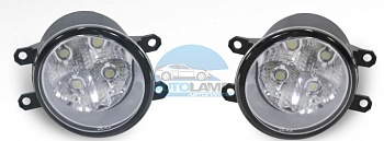 Противотуманные фары ADL/DLAA TY277E2-LED для Toyota Corolla 150 (2006-2010 г.), провода, кнопка