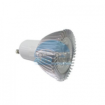 Светодиодная лампа GU10 3*1W 220V 5000K (LED005) Светодиодная лампа GU10 3*1W 220V 5000K (LED005)