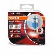 Автолампа OSRAM H4 12V 60/55W P43t +130% Night Breaker Laser (64193NBL), EUROBOX-2шт