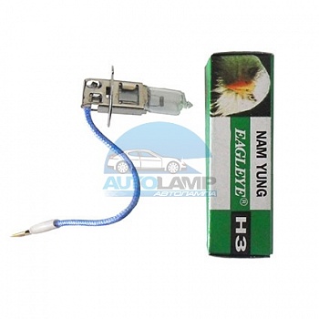 Автолампа EAGLEYE Clear H3 12V 55W PK22s Автолампа EAGLEYE Clear H3 12V 55W PK22s