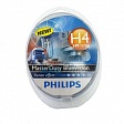 Автолампа PHILIPS H4 24V 75/70W Master Duty Blue Vision (13342MDBV), EUROBOX - 2шт