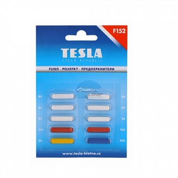 F152 набор предохранителей F152000000 TESLA - CONTINENTAL (TORPEDO) 10 шт. в Екатеринбурге - AUTOLAMP F152 набор предохранителей F152000000 TESLA - CONTINENTAL (TORPEDO) 10 шт.