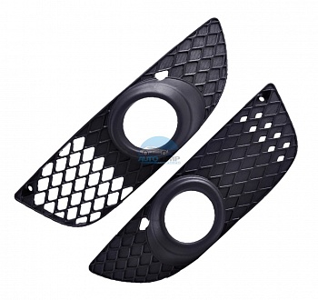 Рамки ПТФ для Mitsubishi Lancer 10 2007-2011, комплект 2 шт. Рамки ПТФ для Mitsubishi Lancer 10 2007-2011, комплект 2 шт.