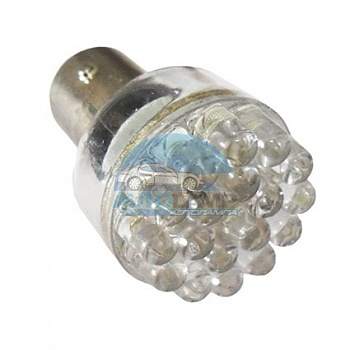 Светодиоды GL T25 BAY15D, двухконтактные, 24 диода, белые (стоп-сигнал, задний ход) Светодиоды GL T25 BAY15D, двухконтактные, 24 диода, белые (стоп-сигнал, задний ход)