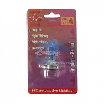 Автолампа STC H7 12V 100W синяя Автолампа STC H7 12V 100W синяя