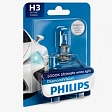 Автолампа PHILIPS H3 12V 55W PK22s Diamomd Vision (12336DVB1), на блистере