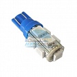 Светодиоды GL T10 б/ц 9 диодов SMD5050, синие (габариты, панельприборов)