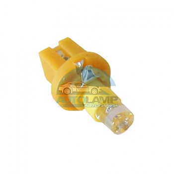 Светодиоды GL T5 б/ц с патроном, желтые (панель приборов) Светодиоды GL T5 б/ц с патроном, желтые (панель приборов)
