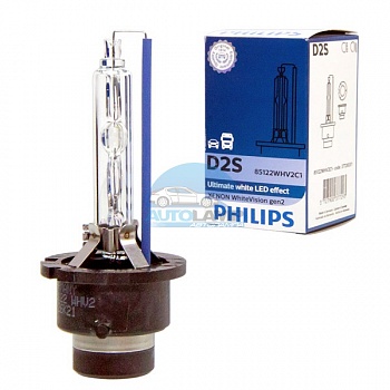 Ксеноновая лампа PHILIPS D2S XENON WHITE VISION gen2 +120% 5000K (85122WHV2C1) Ксеноновая лампа PHILIPS D2S XENON WHITE VISION gen2 +120% 5000K (85122WHV2C1)