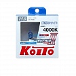 Автолампа KOITO H3 12V 55W (100W) Whitebeam III 4000K - 2шт (P0752W)