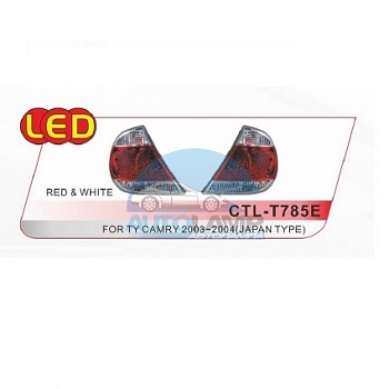 Задние фары ADL/DLAA CTL-T785E (TOYOTA CAMRY 2003-2004г), без проводов и кнопки Задние фары ADL/DLAA CTL-T785E (TOYOTA CAMRY 2003-2004г), без проводов и кнопки