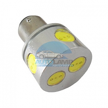 Светодиоды GL T25 BA15S одноконтактные, 6 диодов 1W(сверхяркие),белые (стоп-сигнал, задний ход) Светодиоды GL T25 BA15S одноконтактные, 6 диодов 1W(сверхяркие),белые (стоп-сигнал, задний ход)