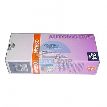 Автолампа OSRAM W1,2W 24V 1,2W W2x4,6d T5 (2741)