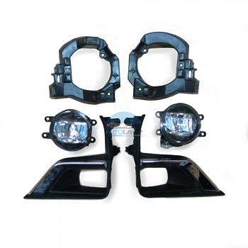 Противотуманные фары DLAA для Toyota Land Cruiser Prado 150 (2018-) , без кнопки и проводов Противотуманные фары DLAA для Toyota Land Cruiser Prado 150 (2018-) , без кнопки и проводов