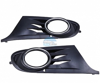 Рамки ПТФ для Volkswagen Golf 2009-2013, комплект 2 шт.