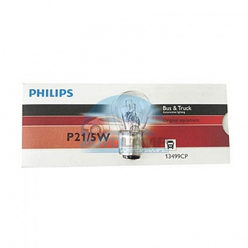 Автолампа PHILIPS P21/5w 24V 21/5W BAY15D (13499CP) Автолампа PHILIPS P21/5w 24V 21/5W BAY15D (13499CP)