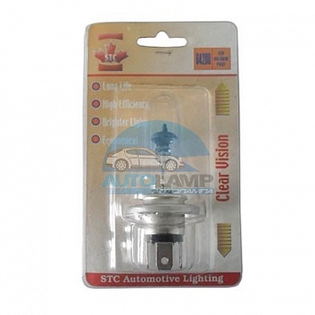 Автолампа STC H4 60/55 P43t clear vision Автолампа STC H4 60/55 P43t clear vision