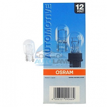 Автолампа OSRAM W21W 12V 21W W3*16d (7505)