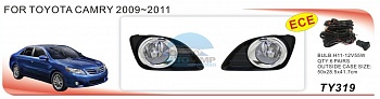Противотуманные фары ADL/DLAA TY319 (Toyota CAMRY 2009-2011г), провода, кнопка Противотуманные фары ADL/DLAA TY319 (Toyota CAMRY 2009-2011г), провода, кнопка