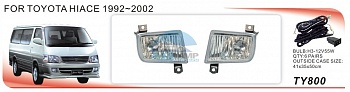Противотуманные фары ADL/DLAA TY800 (Toyota HIACE 1992-2002г), провода, кнопка Противотуманные фары ADL/DLAA TY800 (Toyota HIACE 1992-2002г), провода, кнопка