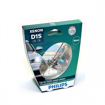 Ксеноновая лампа PHILIPS D1S X-TREME VISION gen2 +150% 4800K (85415XV2S1) на блистере