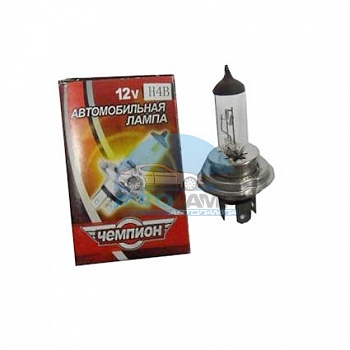 Автолампа ЧЕМПИОН H4B (IH01) 12V 60/55W