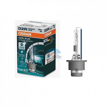 Ксеноновая лампа OSRAM D2R XENARC COOLl BLUE INTENSE NEXT GENERATION 6200K +150% (66250CBN)