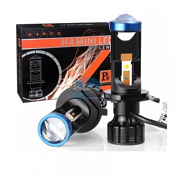 Комплект светодиодных линз GT P5 (Bi-Led) под H4 mini в Екатеринбурге Комплект светодиодных линз GT P5 (Bi-Led) под H4 mini