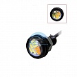 Дневные ходовые огни 12v d-23,0 mm 1диод 3W бело-желтый Дневные ходовые огни 12v d-23,0 mm 1диод 3W бело-желтый