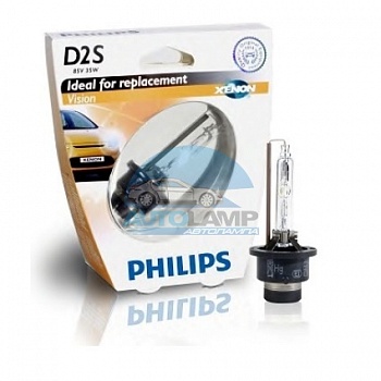 Ксеноновая лампа PHILIPS D2S 4300K (85122VIS1) Ксеноновая лампа PHILIPS D2S 4300K (85122VIS1)